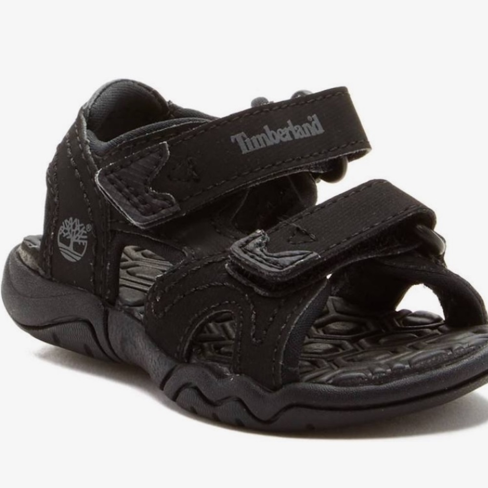 Timberland sandals black athletic size 5 toddler
